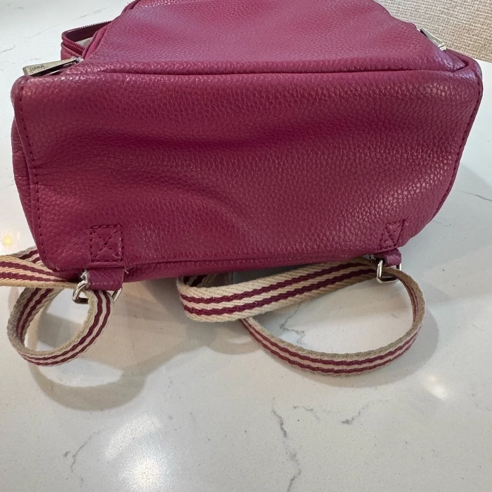 Jewell small backpack purse.  Purple in color. Good used condition.